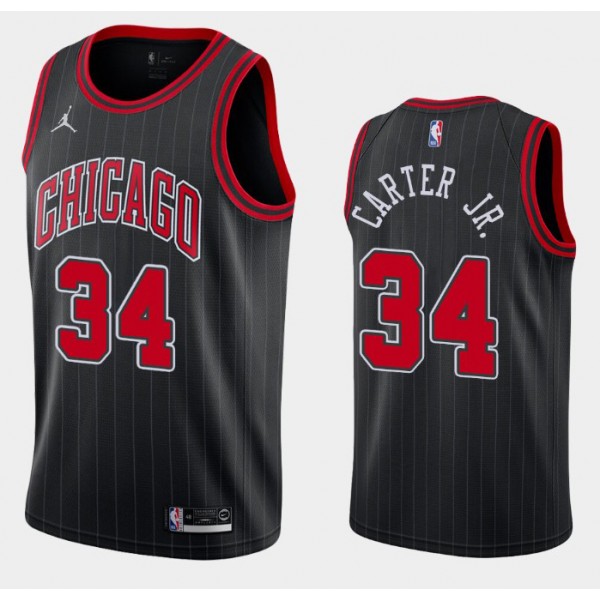 Chicago Bulls Trikot Wendell Carter Jr. 34 2020-2021 Jordan Brand Statement Edition Swingman - Herren